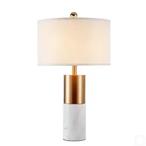 Дизайнерская настольная лампа с абажуром ANGELO by Romatti