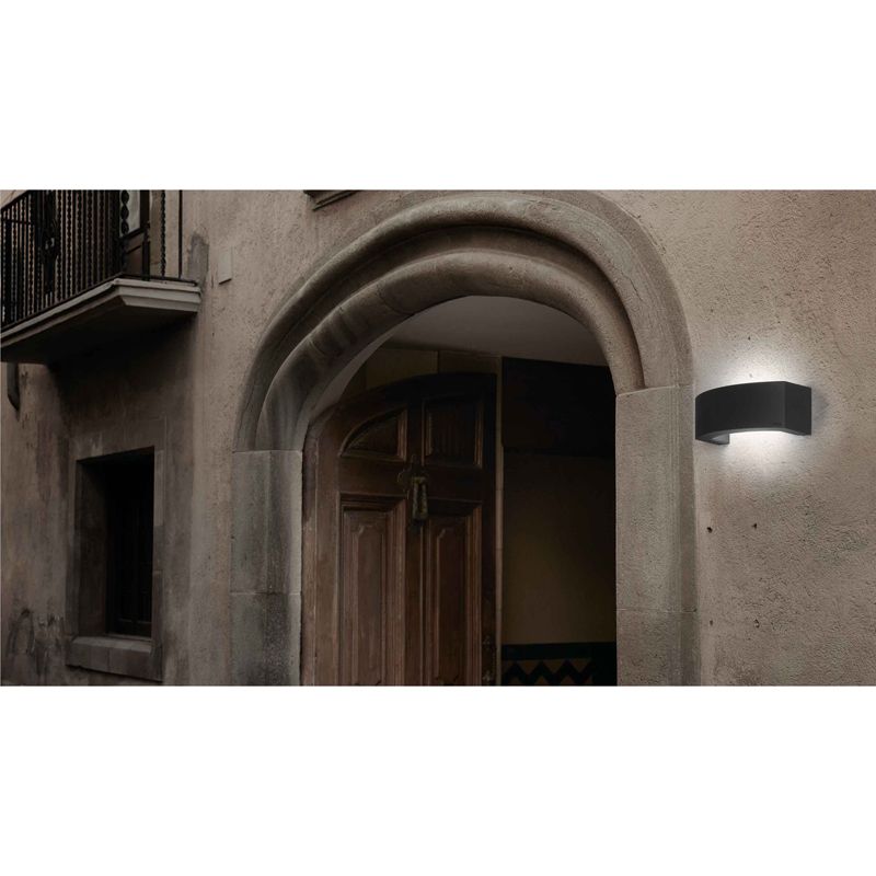 Ancora dark grey 74401 outdoor wall lamp