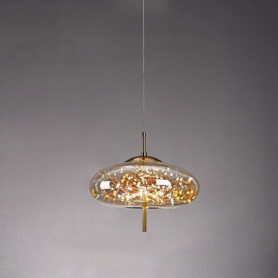Hanging lamp SHINY OVAL by Romatti