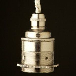 English lamp cartridges (lamp holders) chrome