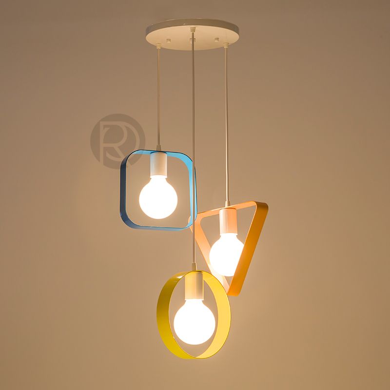 Designer pendant lamp TRIGONOGY by Romatti