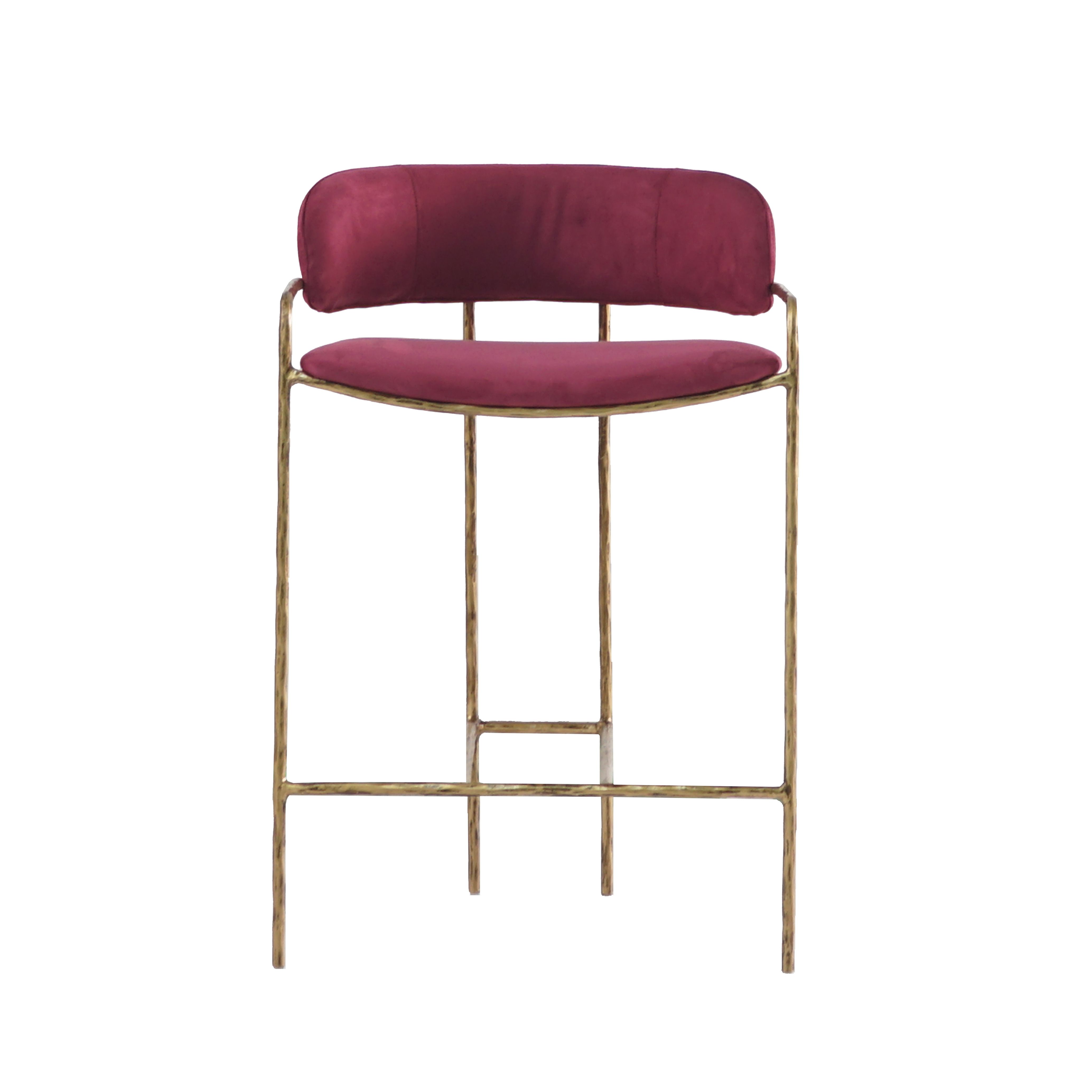 Bar stool VELLUTTO by Romatti