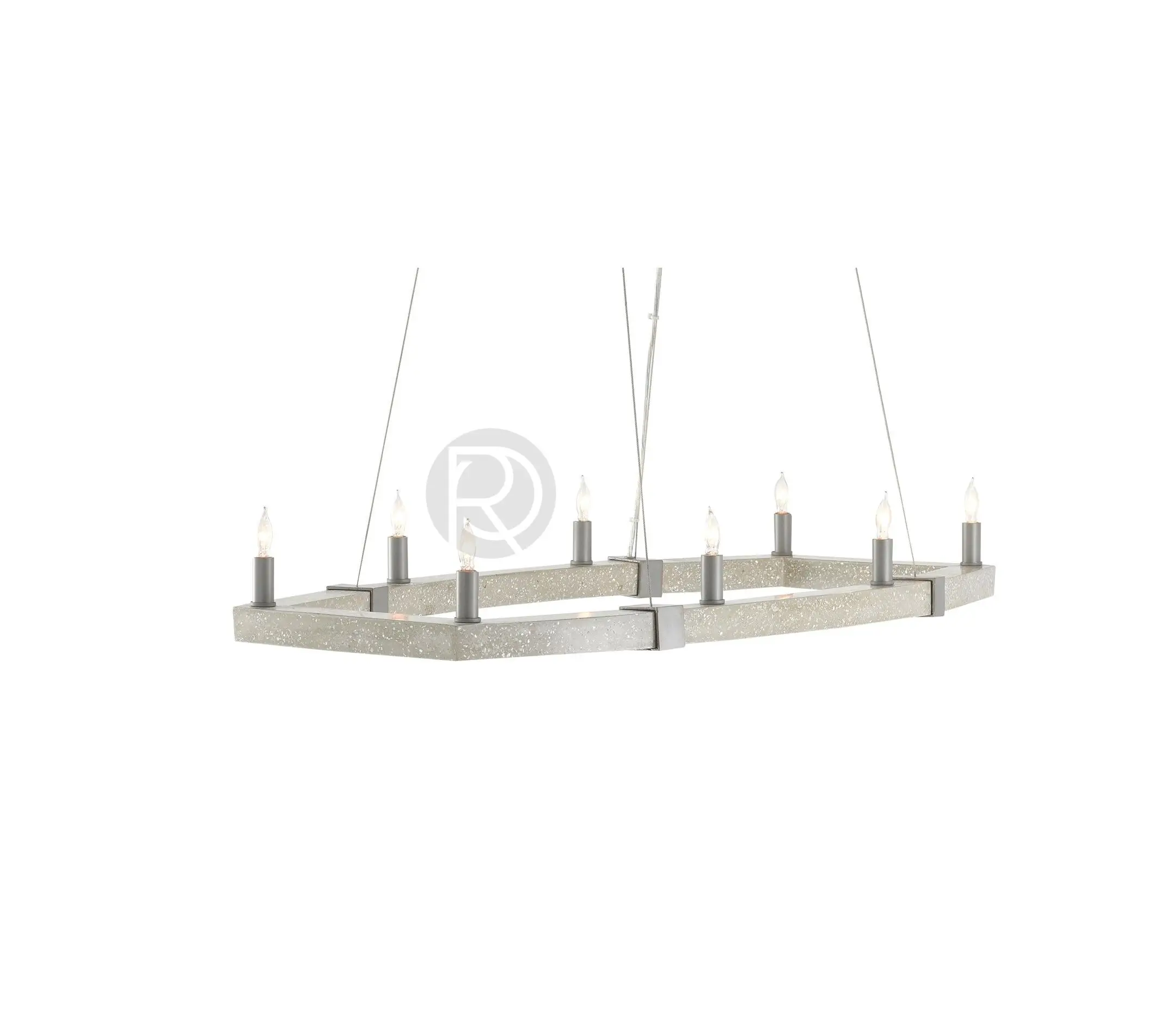BANNERMAN OVAL Chandelier by Currey & Company