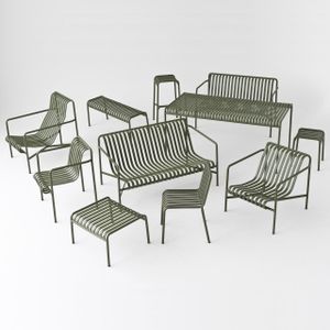 Дизайнерский комплект мебели для уличного кафе PALISSADE ARMCHAIR