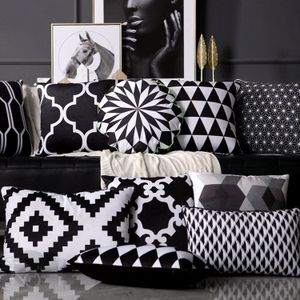 Pillows Black and white by Romatti