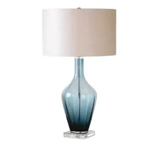 Дизайнерская настольная лампа с абажуром SURREY by Romatti