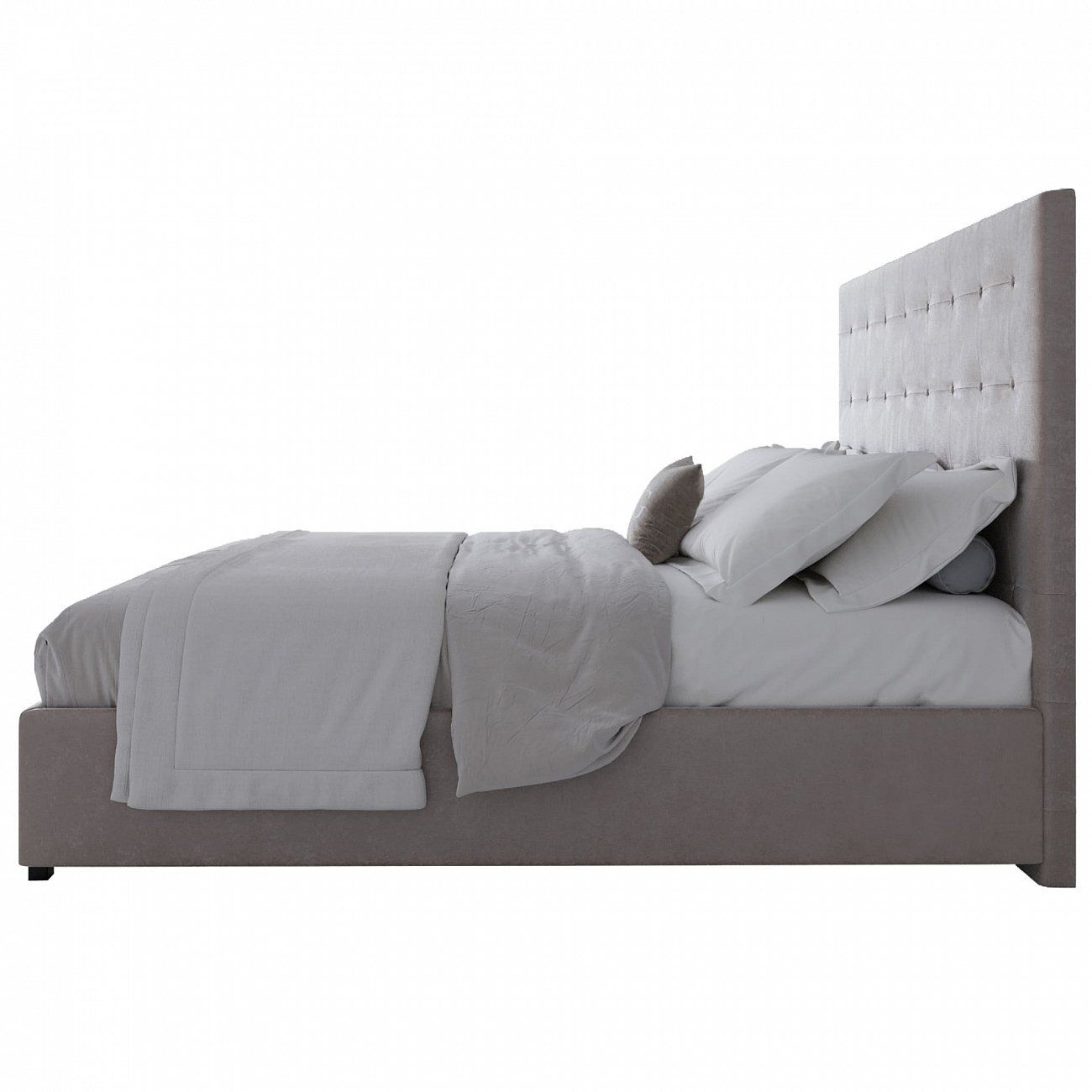 Double bed 180x200 beige Royal Black