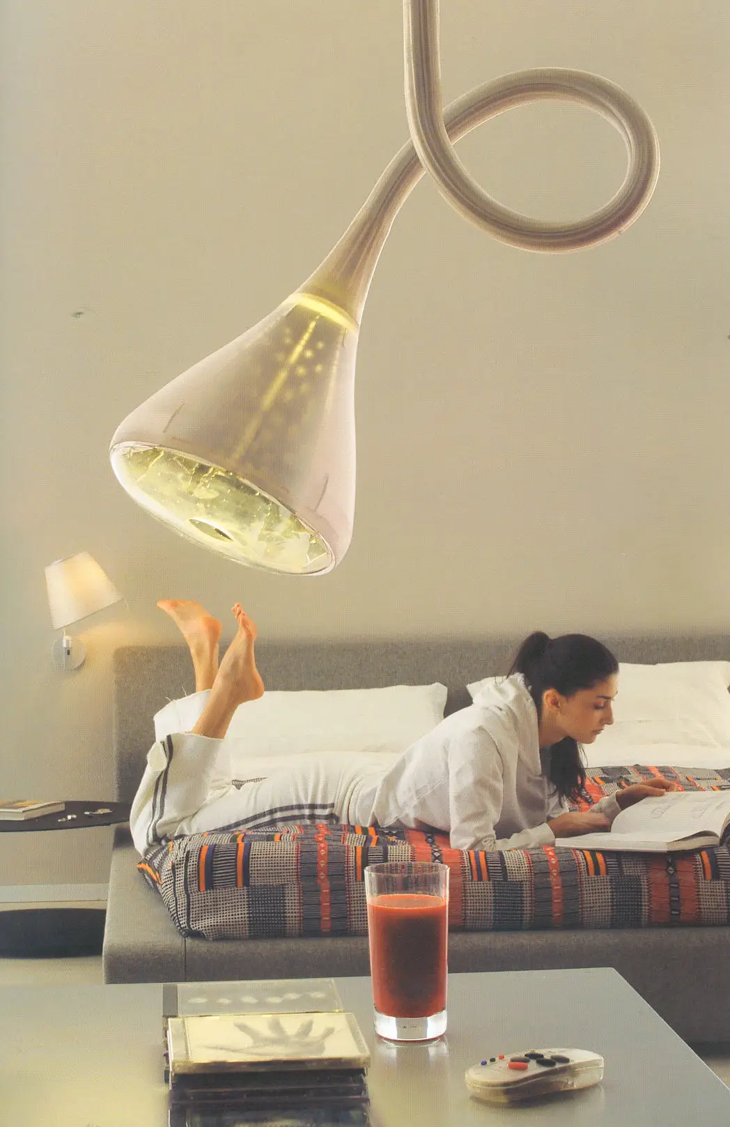 Overhead lamp PIPE by Artemide