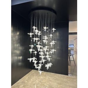Дизайнерский подвесной светильник из стекла ILONES by Romatti