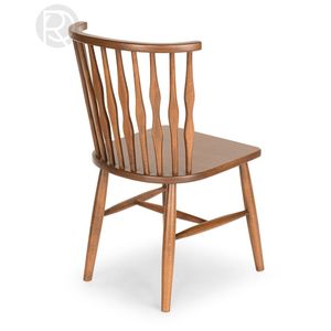 Дизайнерский деревянный стул в стиле Лофт ELYOS by Romatti