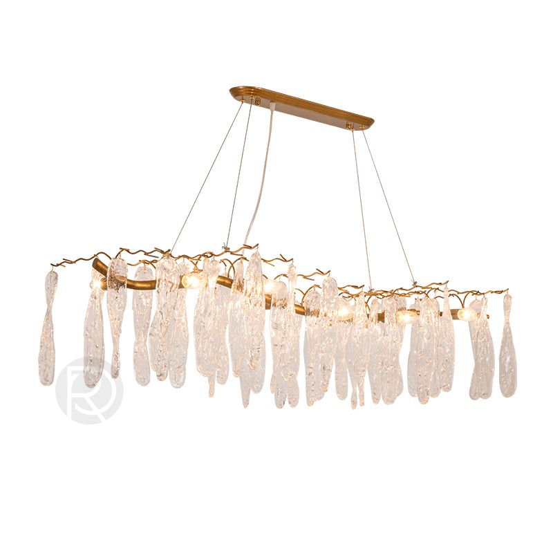 Designer chandelier GEMERA LONG by Romatti 