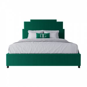 Double bed 180x200 green Paxton Emerald Velvet
