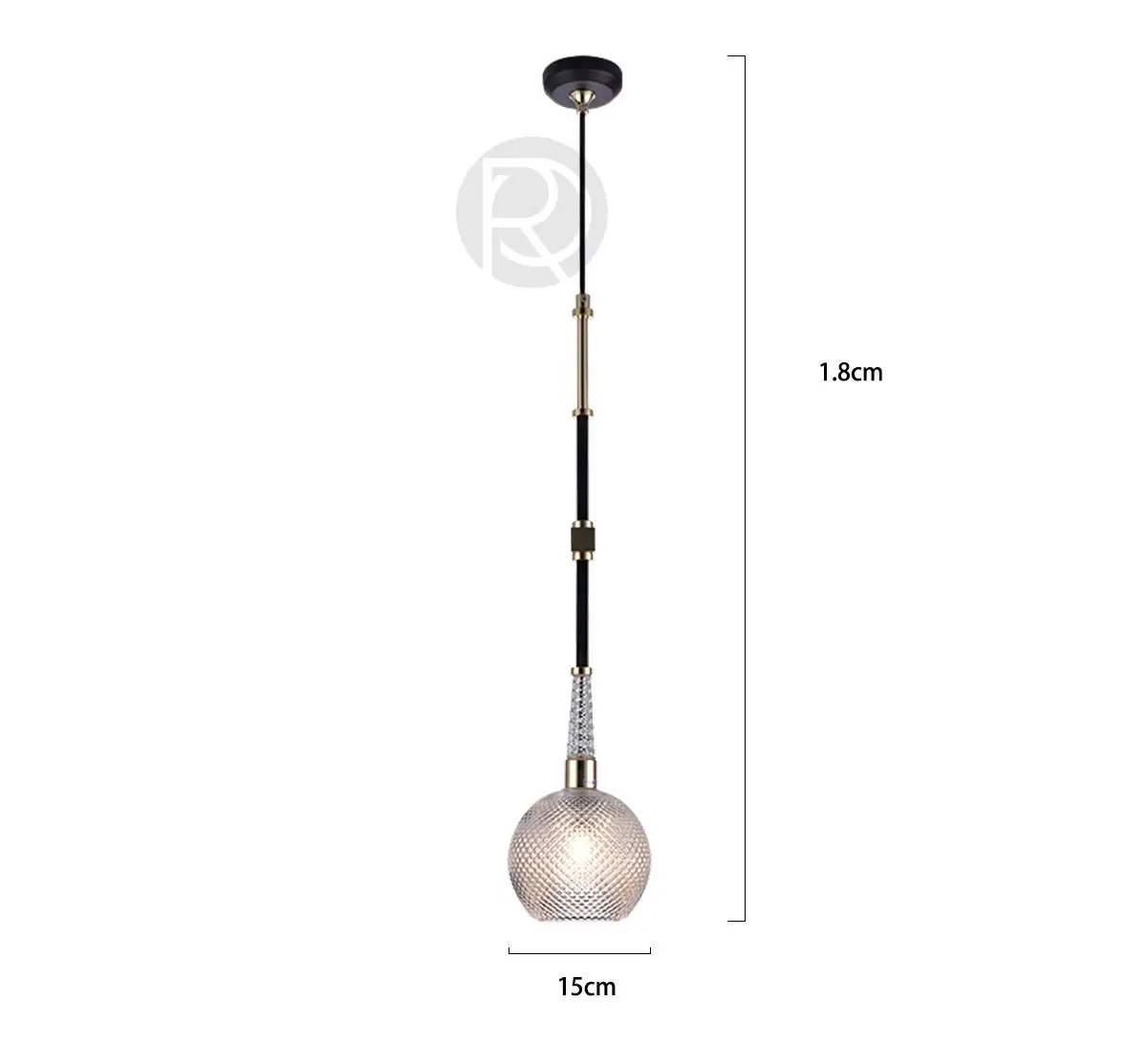 Дизайнерский подвесной светильник PENTES by Romatti