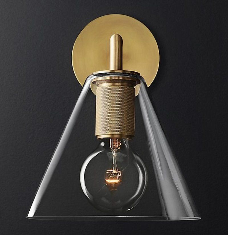 Wall lamp (Sconce) Globe Shade by Romatti