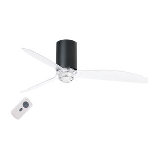 Люстра - вентилятор Mini Tube Fan Matt Black 1L 32041-10