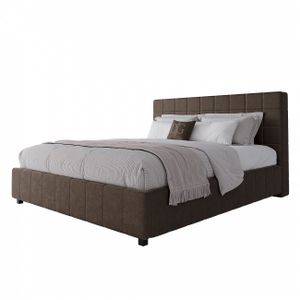Double bed 180x200 brown Shining Modern
