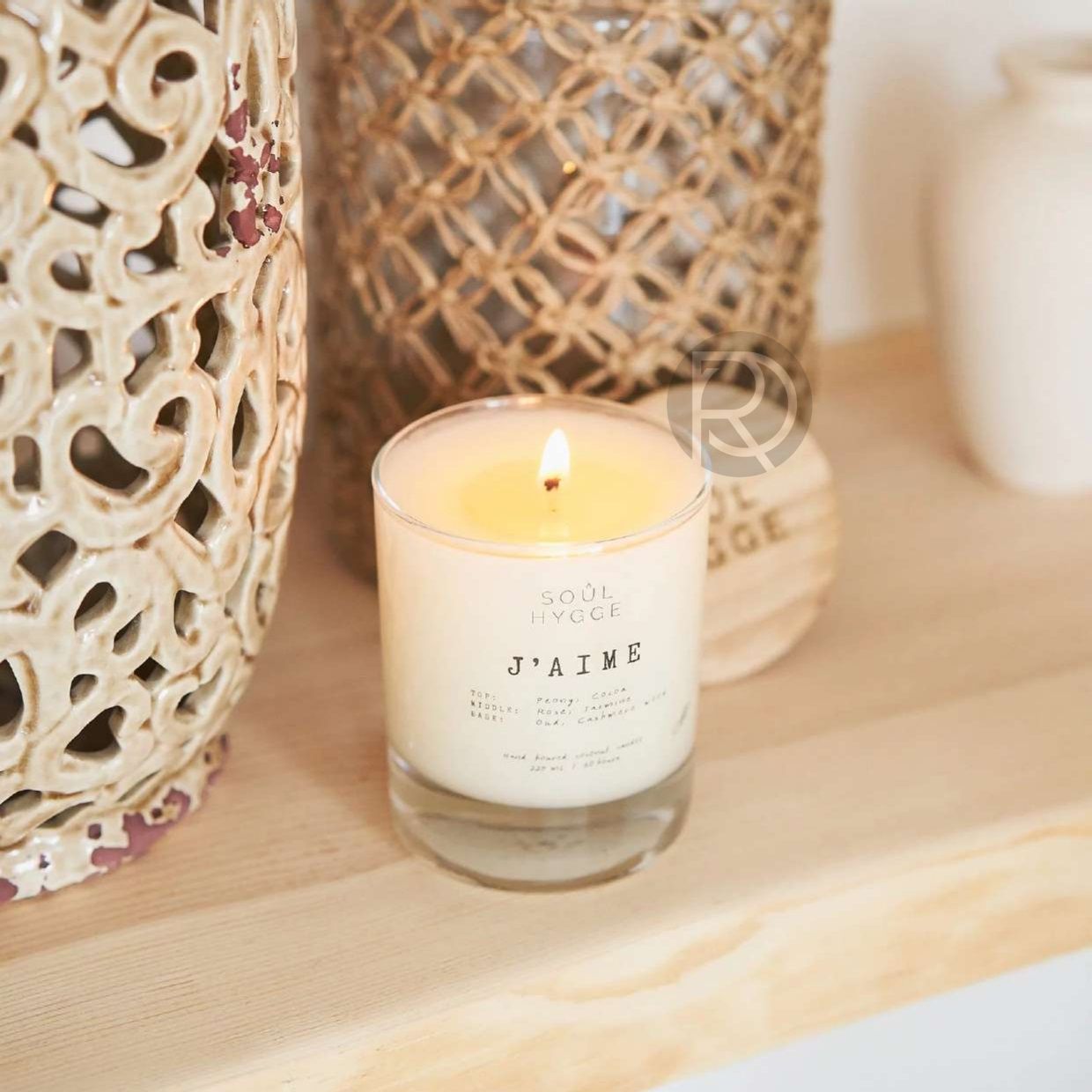 Scented candle J'AIME by Romatti