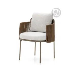 Дизайнерский стул на металлокаркасе TAPE CORD by Minotti