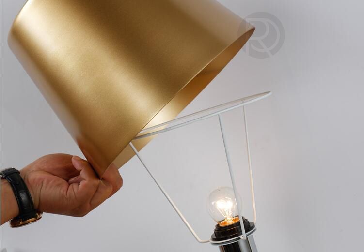 Дизайнерский настольный светильник STEEL COPPER by Romatti