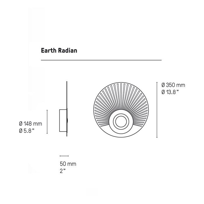 Настенный светильник (Бра) EARTH RADIAN by CVL Luminaires