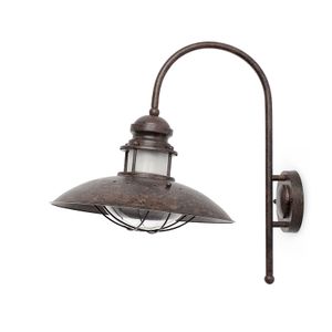 Wall lamp Winch pale brown 66201