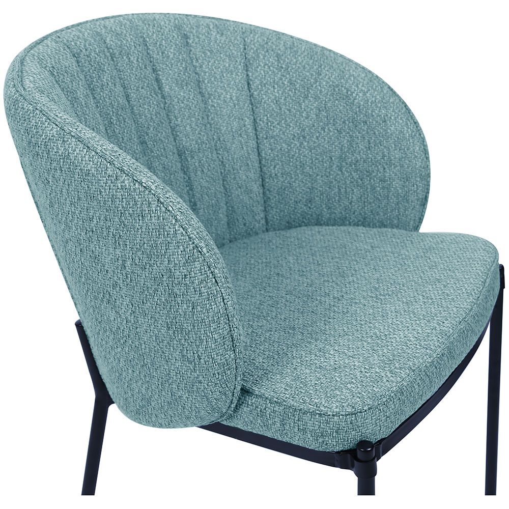 Milan turquoise chair