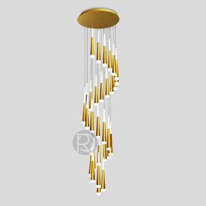 Дизайнерская люстра в виде спирали MARSHAL by Romatti