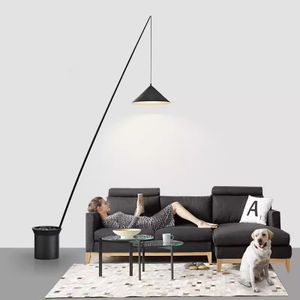Дизайнерский торшер с абажуром IKROM by Romatti