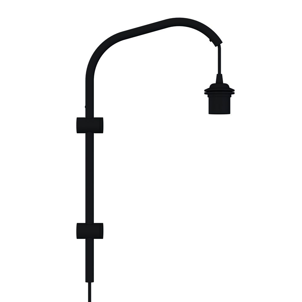 Base for wall lamp Mini Willow Mini wall hanger black H 50 cm