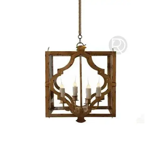 Chandelier Antique Country Rusted by Romatti