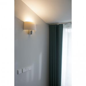 Светильник настенный Hotel chrome+white 29940