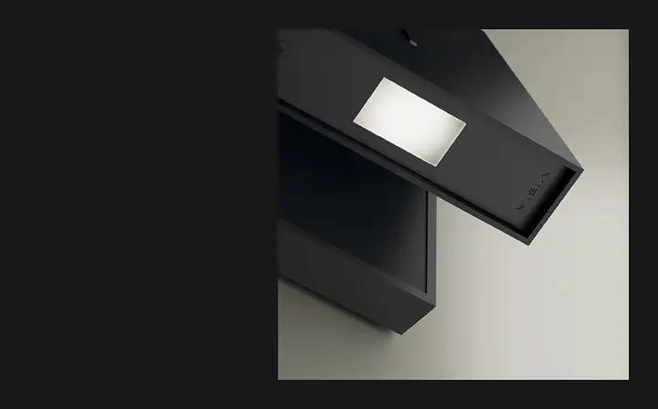 Alpha Square Wall Lamp by Vibia
