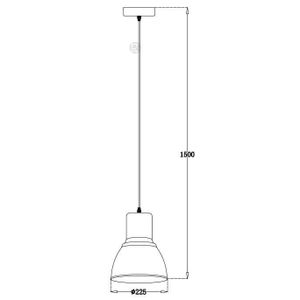 Дизайнерский подвесной светильник Combe by Romatti