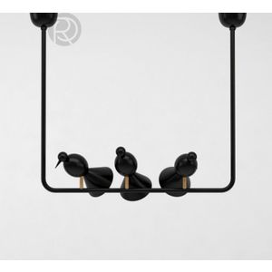 Pendant lamp ALOUETTE THREE BIRDS by Atelier Areti