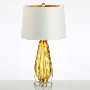 Дизайнерская настольная лампа с абажуром NESTER by Romatti