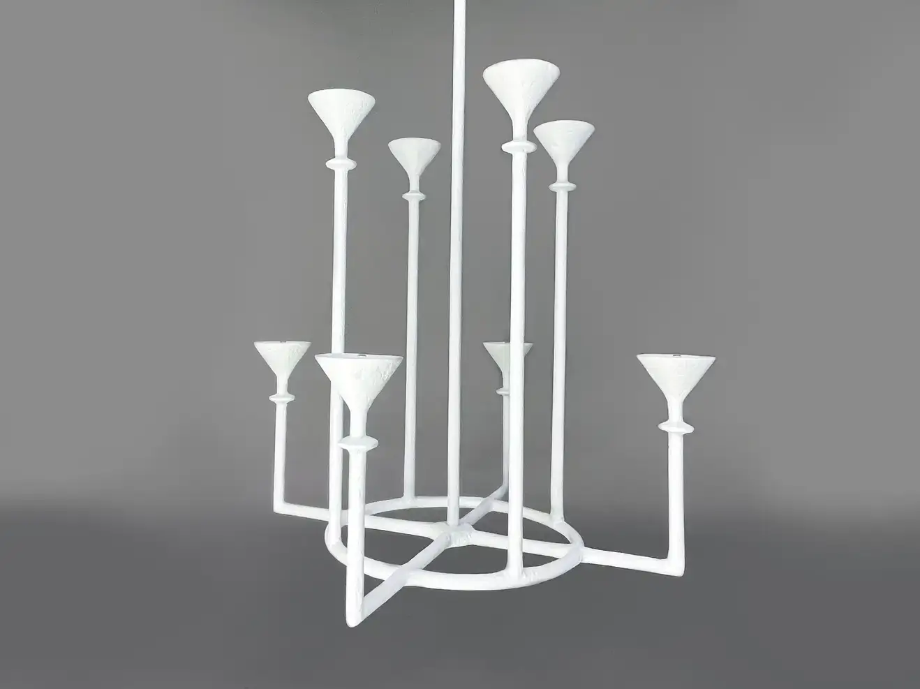 Chandelier VINCENNES WHITE by Bourgeois Boheme Atelier