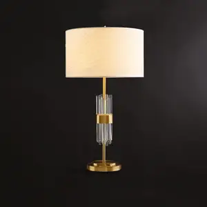 Дизайнерская настольная лампа с абажуром ENTARIO by Romatti
