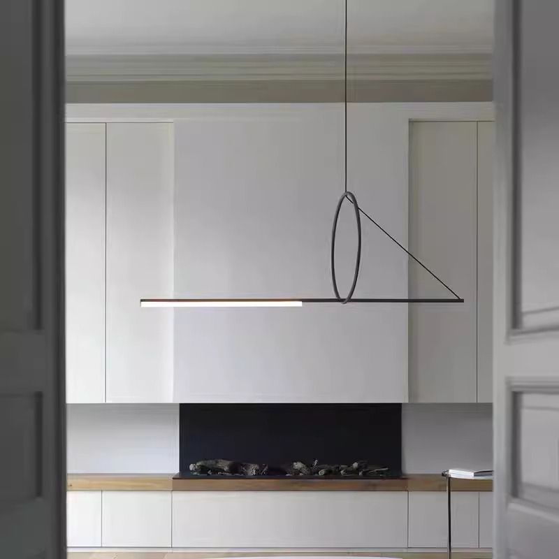 Designer pendant lamp CERCLE ET TRAIT by Romatti