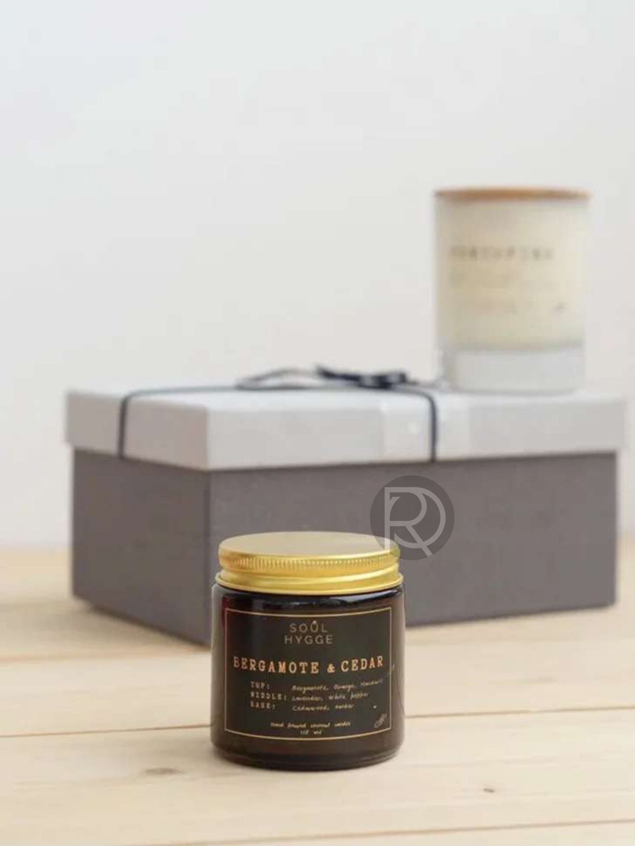 AMBER JAR scented candle by Romatti