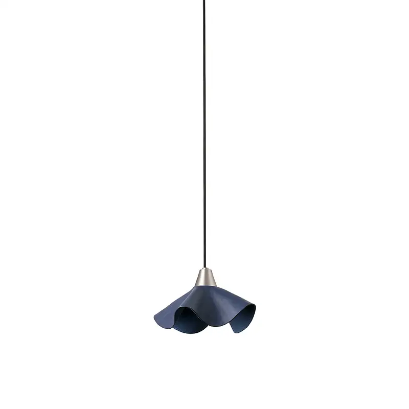 Hanging lamp Faro Helga blue 66231