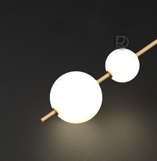 Hanging lamp HAETTEGLAS by Romatti