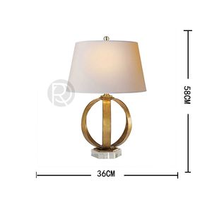 Дизайнерская настольная лампа SANDI by Romatti