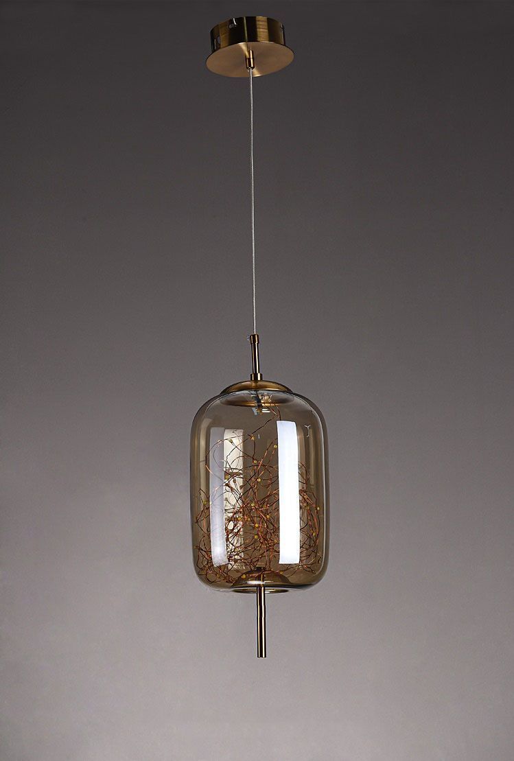 Hanging lamp SHINY RECTANGLE by Romatti