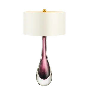Дизайнерская настольная лампа с абажуром GERMANA by Romatti