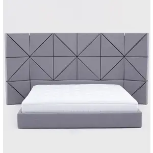 Кровать двуспальная 160х200 фиолетовая Floe Comforty