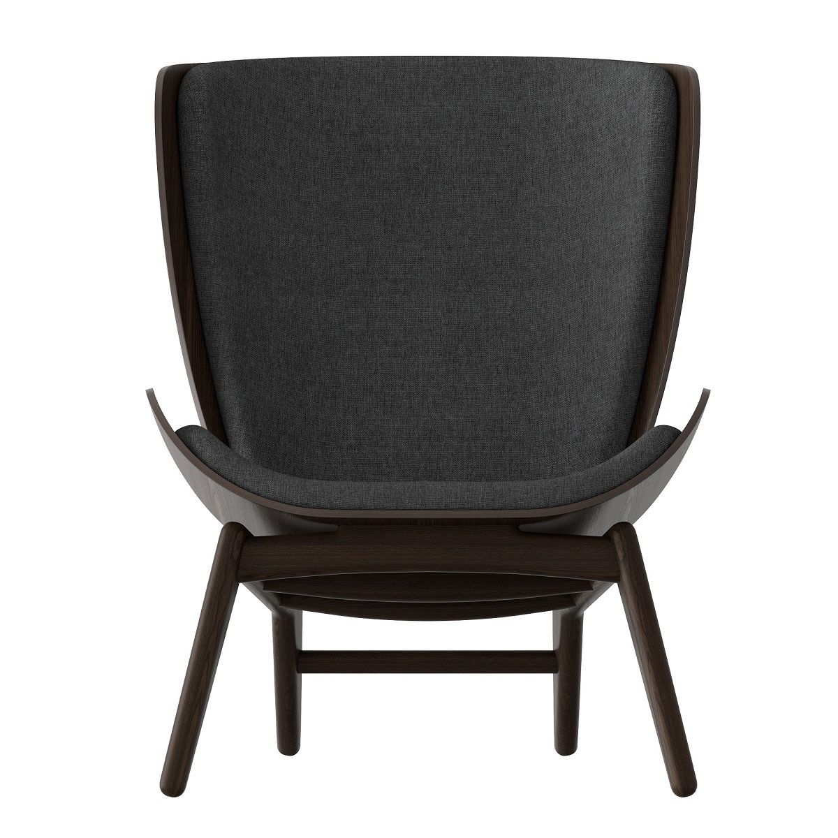 The Reader chair, dark oak/grey