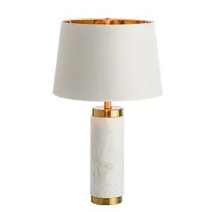 Дизайнерская настольная лампа с абажуром GABRIELA by Romatti