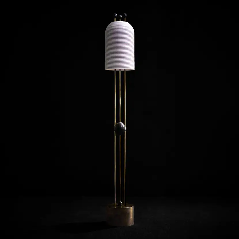 Floor lamp LANTERN by Apparatus