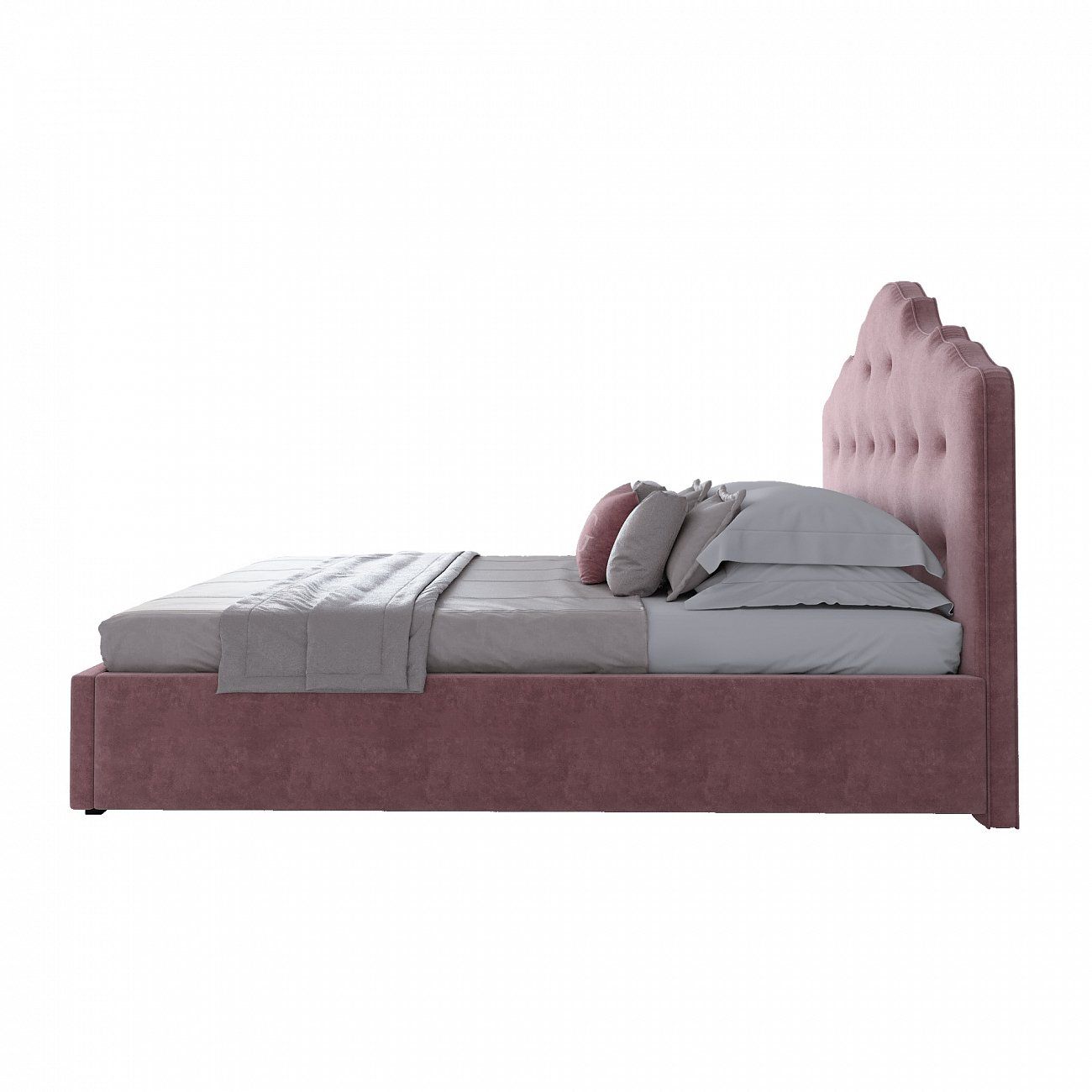 Double bed 160x200 Dusty Rose Palace