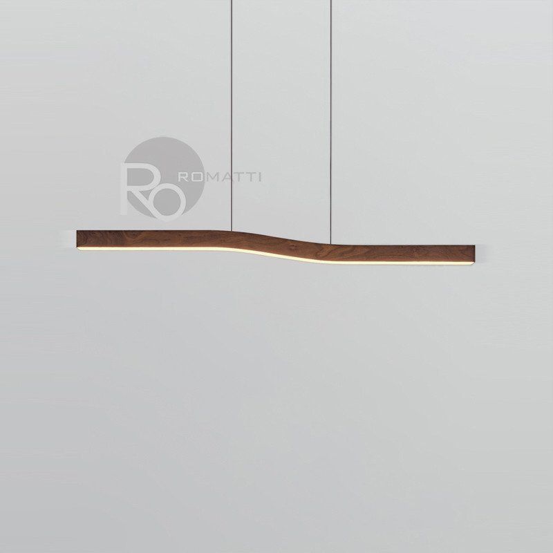 Wooden Lamp Torn by Romatti